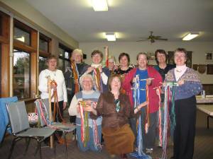 Victoria Weavers and Métis at the end of their workshop